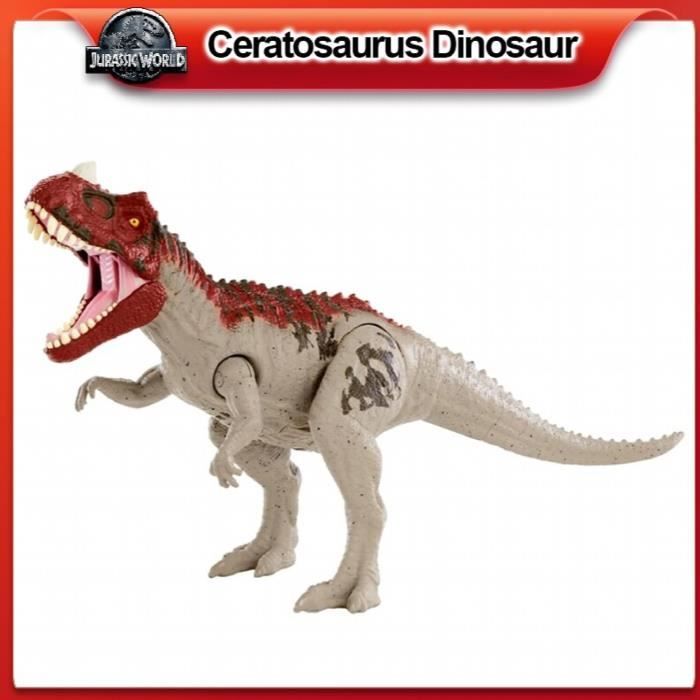 Jurassic World Camp Cr tac Roar Attaque Ceratosaurus Dinosaure Avec jurassic-world-camp-cr-tac-roar-attaque-ceratosaurus-dinosaure-avec