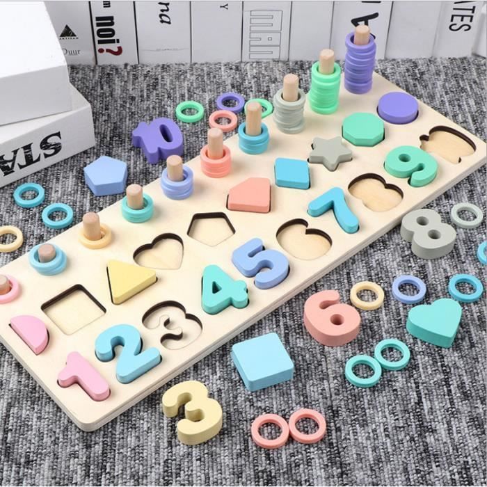 Planche occupée 8 en 1 pour les tout-petits, speelgoed sensoriels portables, jouets de