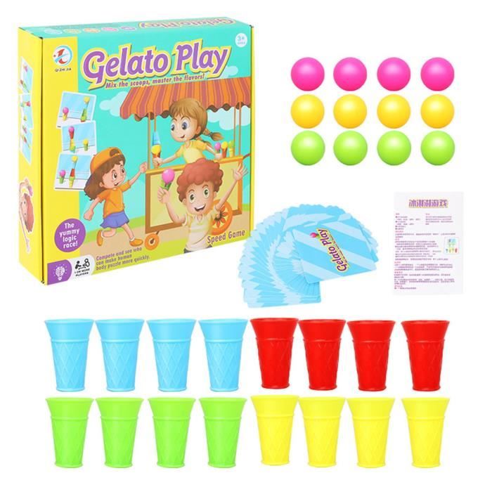Jeu De Crème Glacée | Vecteur Premium