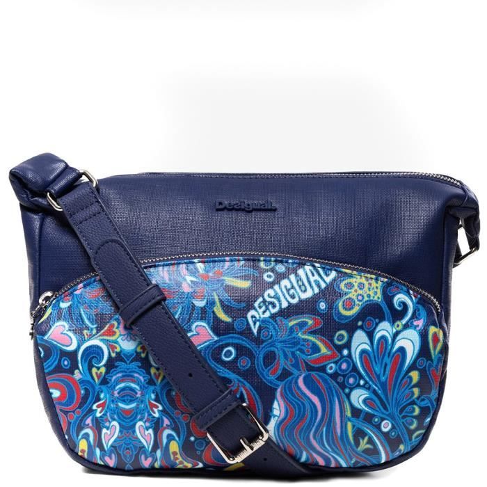 Sac desigual bleu marine clearance