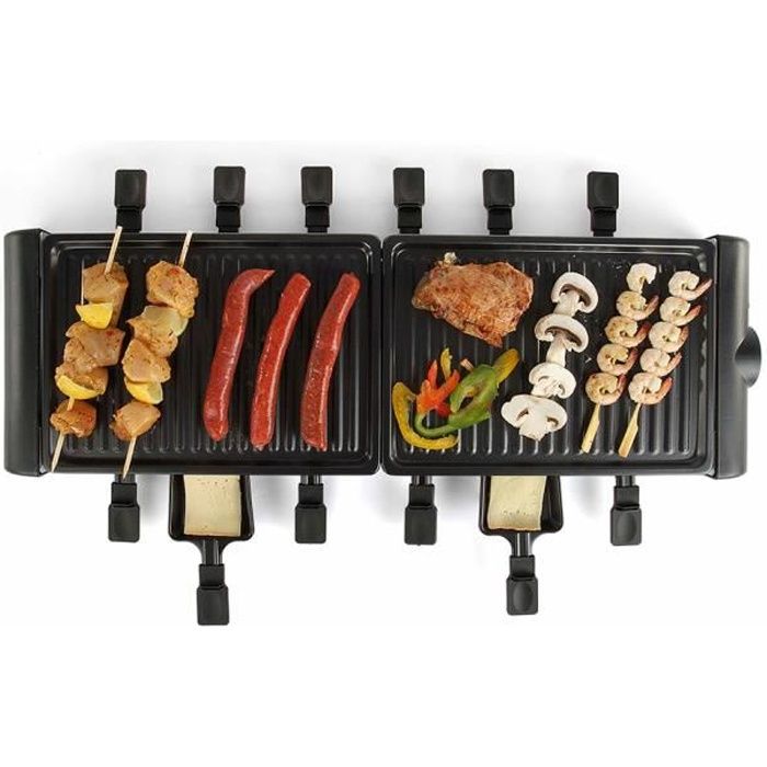 Achetez Livoo Appareil à raclette 12 personnes chez  pour 59.00 EUR.  EAN: 3523930089183