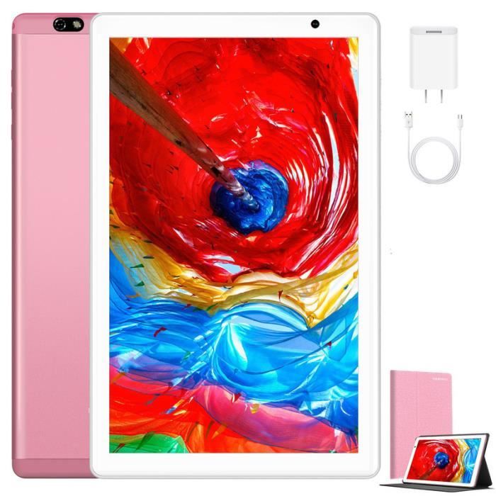 Tablette 10 Pouces – DUODUOGO – Android 10 – 4GB RAM 64GB ROM – 4G-WIFI-GPS – Rose