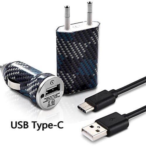 Câble Chargeur Micro USB 2A Avec Antenne TMC Pour GPS - 110 Cm, 12V/24V - Compatible Becker, Blaupunkt, Garmin, TomTom