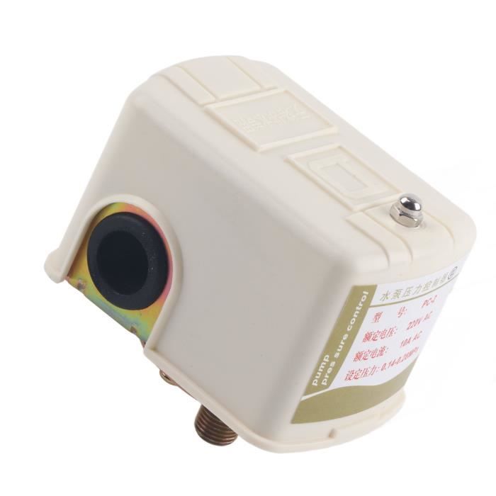 HT-120 G3/4 -3/4 Interrupteur de Capteur de Débit de Pompe à Eau à Filetage AC220V 1A pour Chauffe-Eau à Faible Débit d'Eau