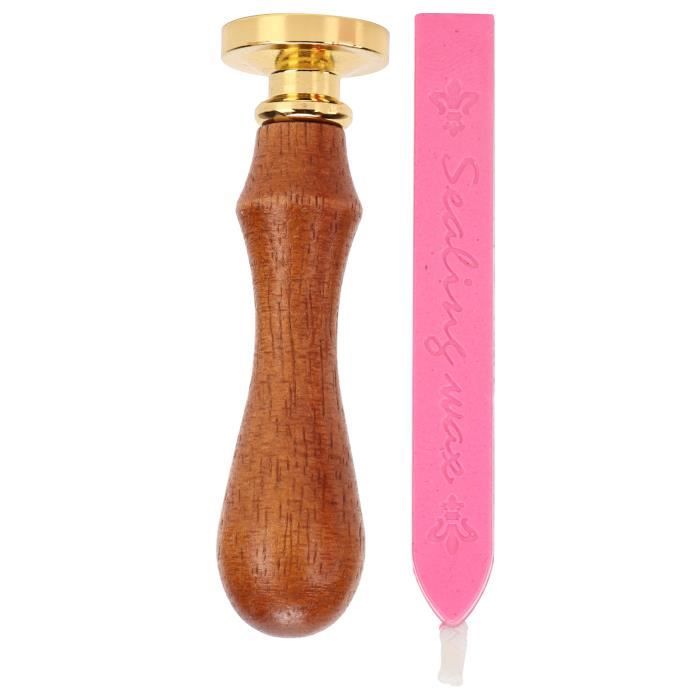 Tampon Cachet Cire Lune Loup Hurleur – Sceau Laiton 25 Mm Vintage Pour Invitations, Cadeaux, Enveloppes