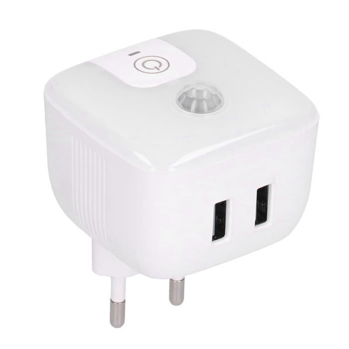 Lampe De Nuit LED Avec Détection De Mouvement - Enfichable - Neuf