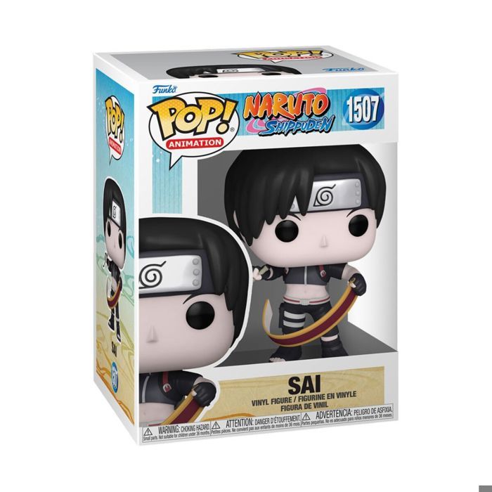 Figurine - Funko - Naruto - Sai - Garantie 2 ans - Gamme Pop !