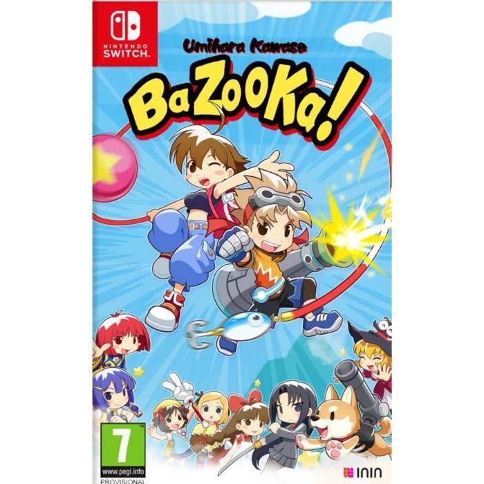 Jeu Umihara Kawase Bazooka - Nintendo Switch - Action - Date de sortie Octobre 2020 - PEGI 7+