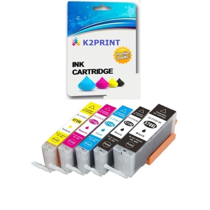 Cartouche encre Compatible CANON CLI-571 BK XL - k2print