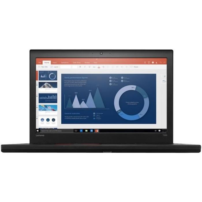 Lenovo ThinkPad T560 20FH Ultrabook Core i5 6200U – 2.3 GHz Win 10 Pro 64 bits 8 Go RAM 256 Go SSD TCG Opal Encryption 2 15.644