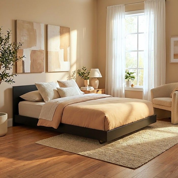 Lit LOFT 140x190 + 1 sommier + tête de lit / Noir Lit LOFT 140x190 + 1 sommier + tête de lit / Noir