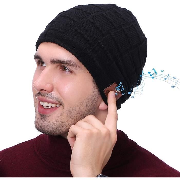 Accessoire De Sport Homme Limics24 Bonnet Bluetooth 5.0