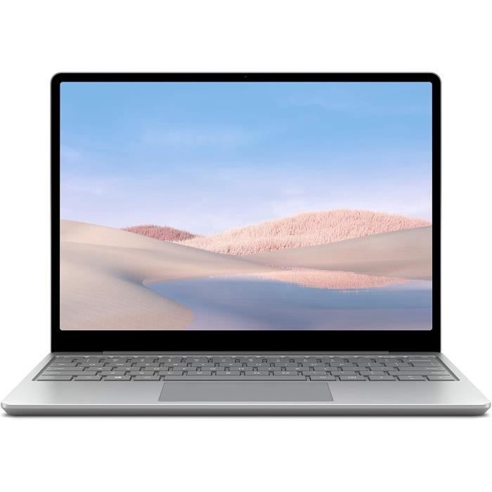 Microsoft Surface Laptop Go Windows 10écran tactile 1245Intel Core i58 Go RAM256 Go SSDPlatineclavier QWERTY allemand