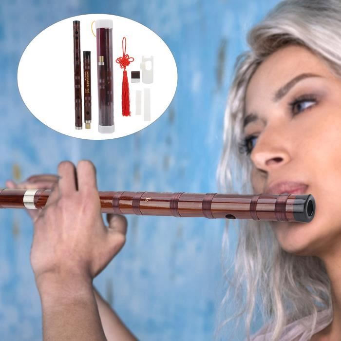 Minifinker Flte de bambou Pipe à Flte en Bambou Amer de Séchage à L