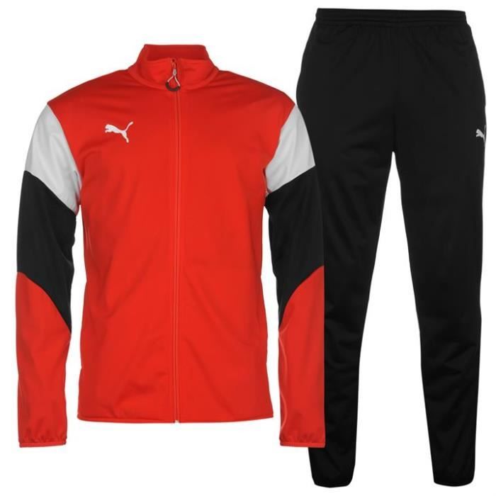 survetement puma homme rouge