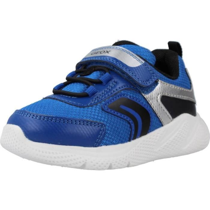 Geox Baskets enfant GEOX B SPRINTYE BOY C - Bleu - Lacets