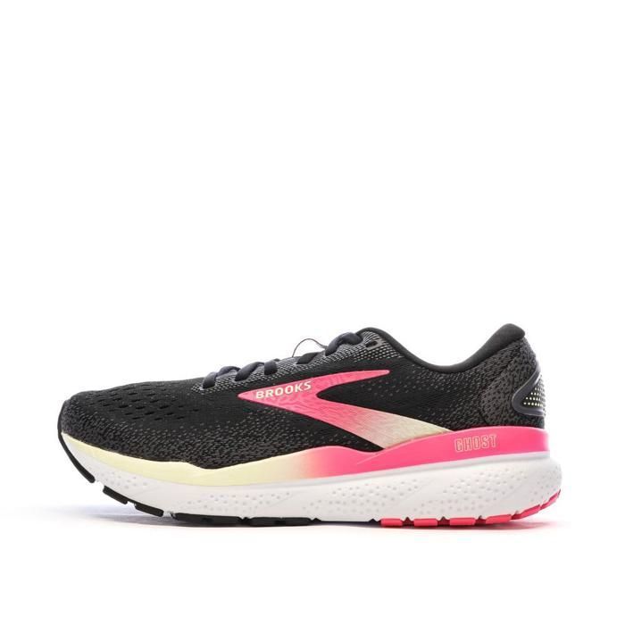 Chaussure de Course - Brooks - Ghost 16 - Noir - Rose - Régulier Chaussure de Course - Brooks - Ghost 16 - Noir - Rose - Régulier
