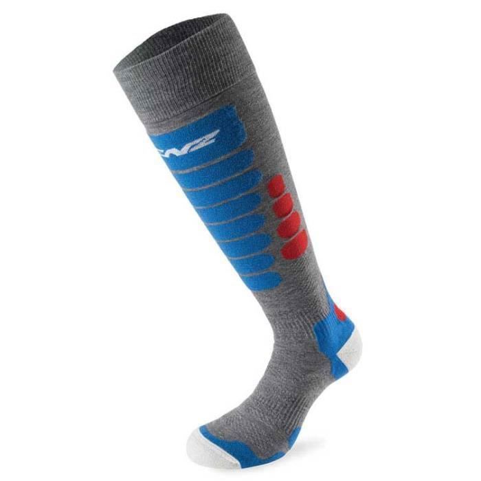 Chaussettes de Ski Lenz Skiing 3.0 - Homme - Gris - Respirant