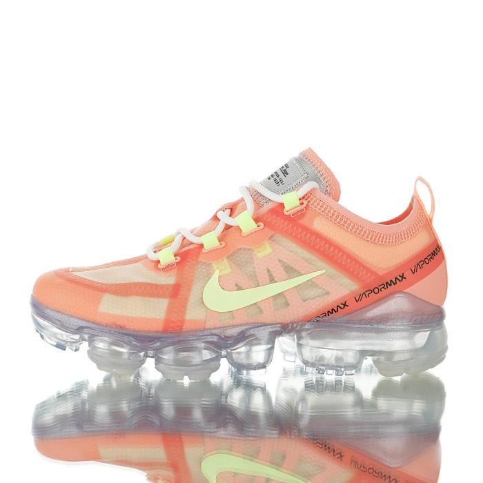Femme/Homme Nike Air VaporMax Flyknit 3 Gris/Orange