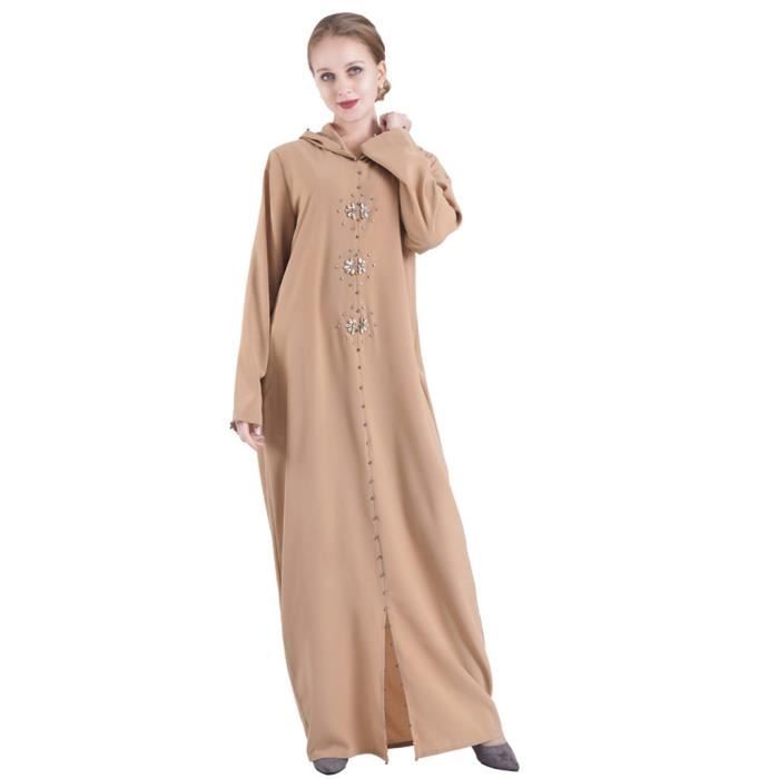 abaya a capuche