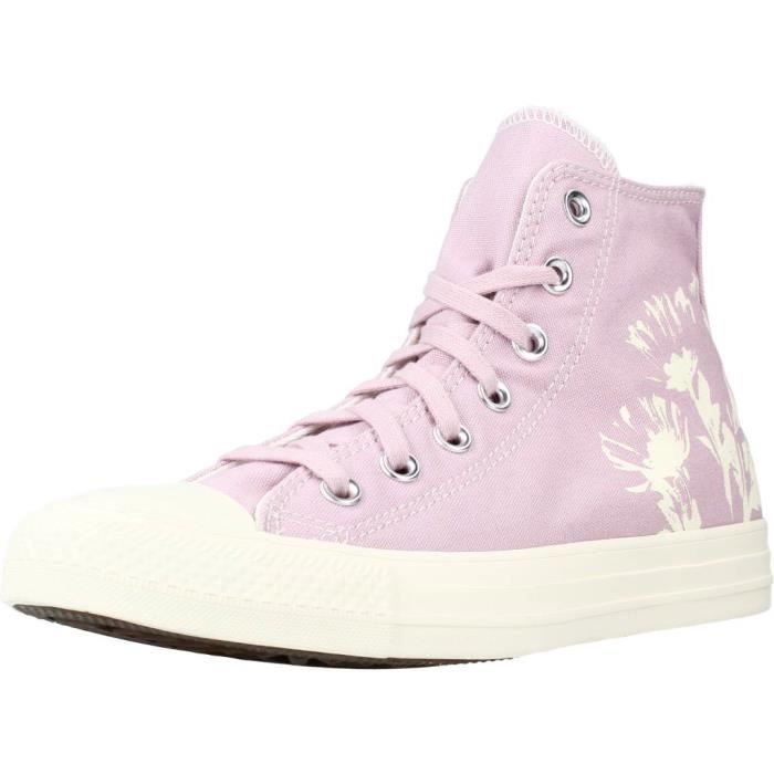 converse haute violet