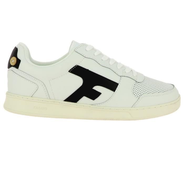 Baskets FAGUO HAZEL LEATHER Blanc Cdiscount Chaussures