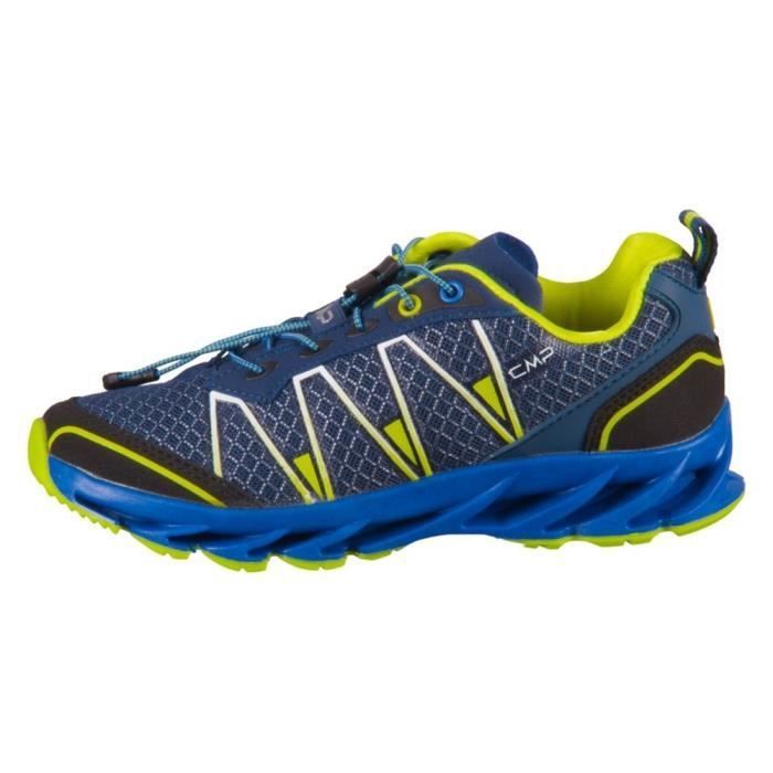 Chaussures Trail Enfant CMP Altak 20 - Vert/Bleu Mixte Sentier Multisport