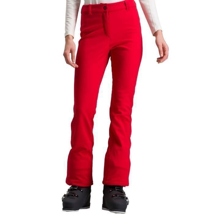 Pantalon ski rouge sales
