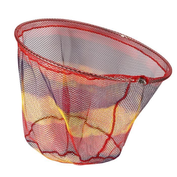 HoveeLuty Piège à Poisson Filet Rond Pliable Nylon - Pour Poissons, Crevettes, Homards Et Crabes