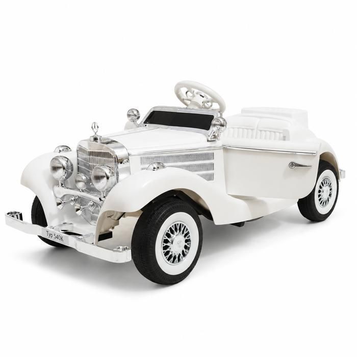 Voiture Electrique Enfant -ORYXEARTH - Voiture électrique 12V en Blanc