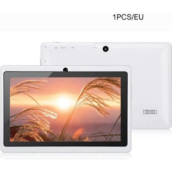Tablette 7 pouces A33Wifi Version Tablette à écran haute définition