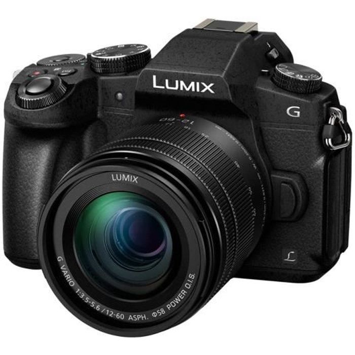 Panasonic Lumix G DMC-G80 Appareil photo numérique sans miroir 16.0 MP Quatre tiers 4K - 30 pi-s corps uniquement Wi-Fi noir