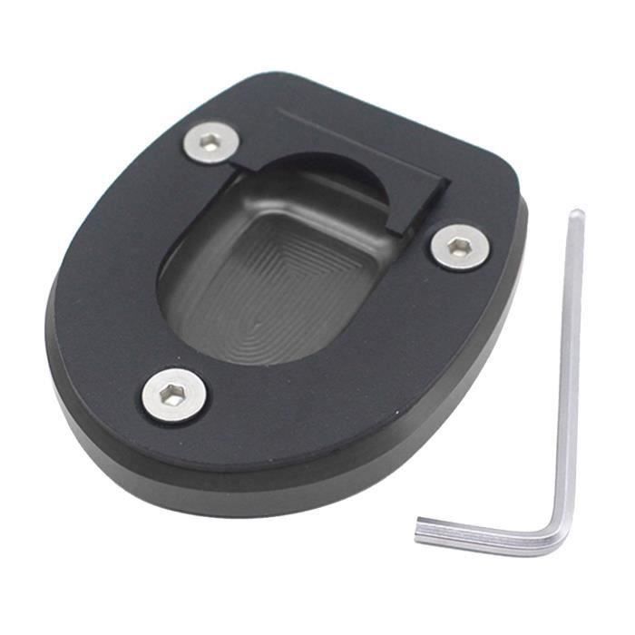 Plaque élargisseur De Béquille Latérale Pour Yamaha MT-09 (2021-2023) - En Aluminium CNC Noir