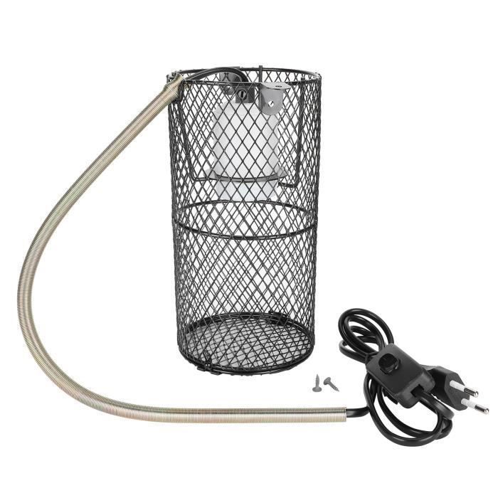 Comparer les prix de Abat-jour anti-brûlure - SALUTUYA - 220V - Métal - 20x10x10 cm - Reptiles