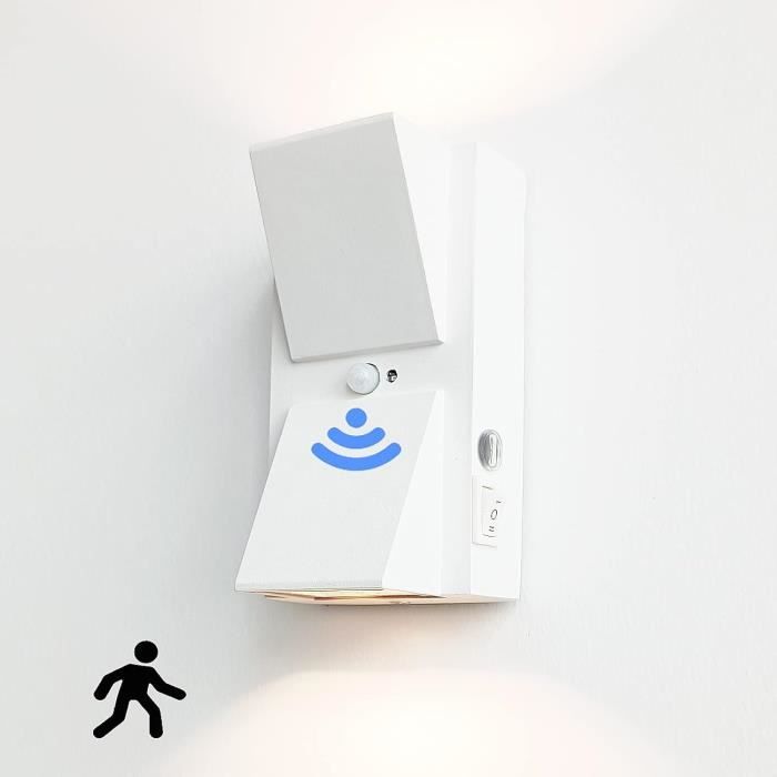 Veilleuse Automatique Rechargeable USB - Détecteur De Mouvement, Lumière Douce, Idéale Chambre, Couloir, Personnes âgées