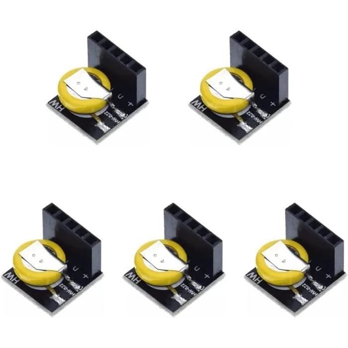Lot De 5 Modules De Mémoire Ds3231 Precision Rtc Pour Arduino Raspberry ...