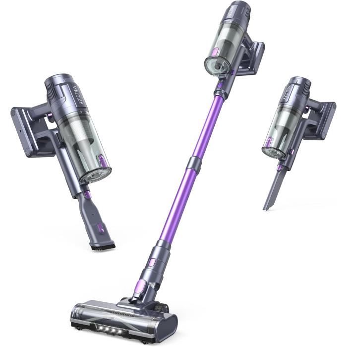 Aspirateur Balai Sans Fil Akitas V10 - 450W, 50min Autonomie, Léger 2.15kg, Pour Poils D'animaux