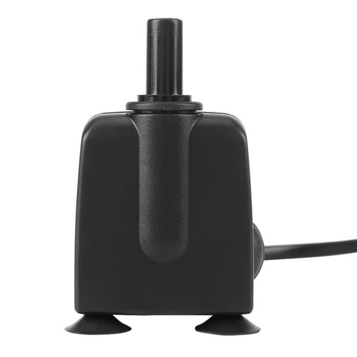 Kangaro Mini Pompe Submersible 5W 12V Fontaine Pompe à Eau 150cm Pour Bassin Et Hydroponie