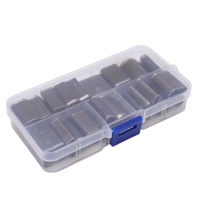 SUPERDANT – Poinçons Étoile Pour Cuir, Lot De 8 Tailles | Matrices Découpe Acier Carbone, Idéal DIY, Maroquinerie - 3