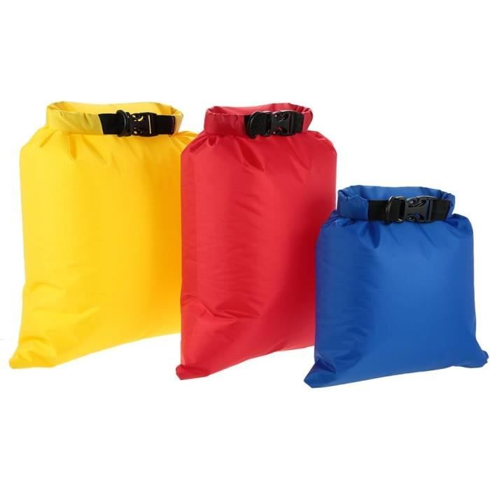 Lot de 6 sacs de rangement étanches pour l'extérieur, pour camping