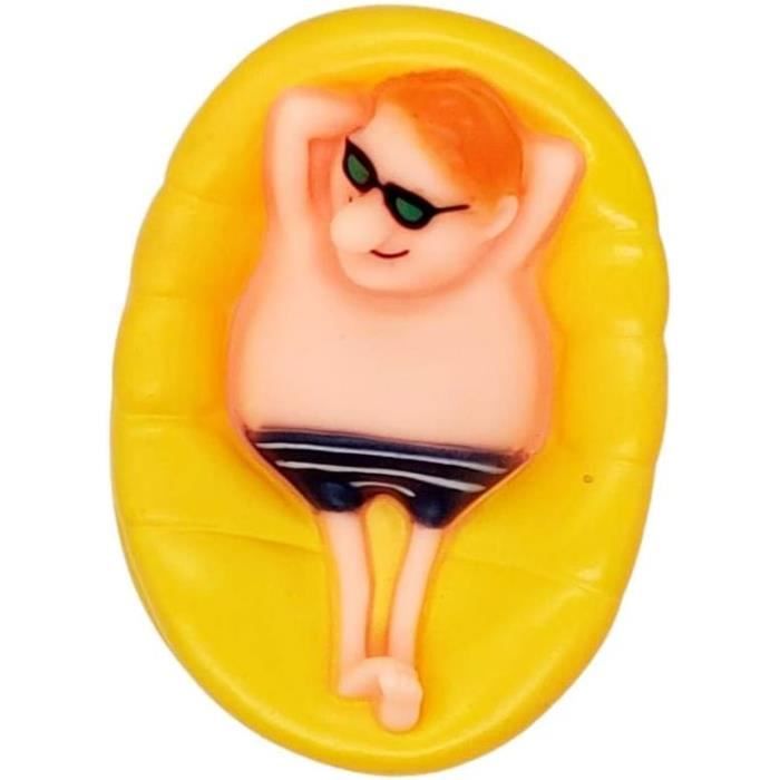 Thermomètre Flottant Pour Piscine - Incassable, Lecture Fahrenheit/Celsius | Pour Spa, Jacuzzi, Aquarium