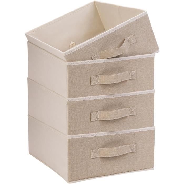 2 Organisateurs De Tiroir Autocollants FREETONBA - Range Bureau, Cuisine | Blanc | Capacité 2kg
