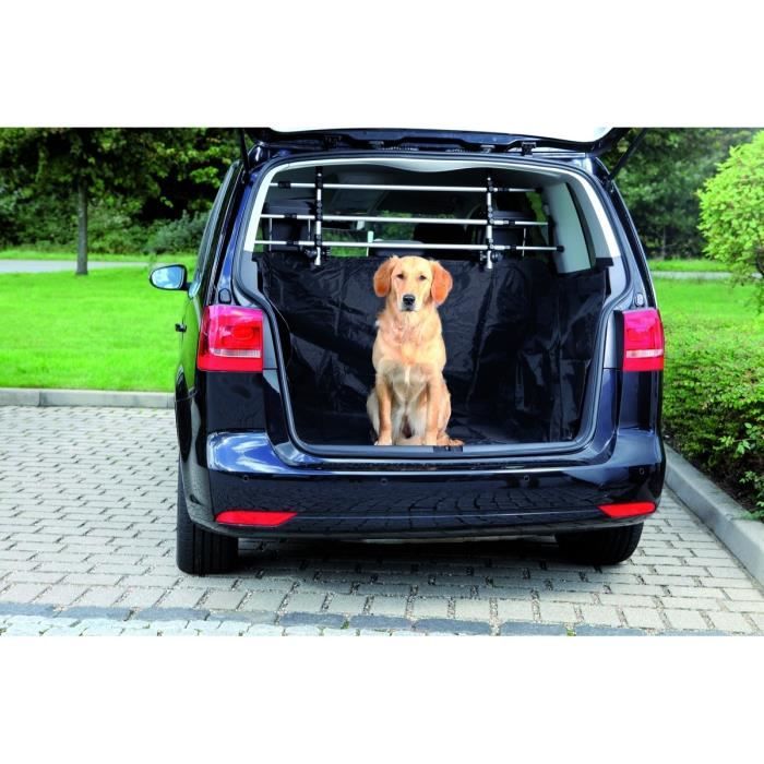 TRIXIE Couverture de coffre auto pour chiens 170x230 cm haut Noir