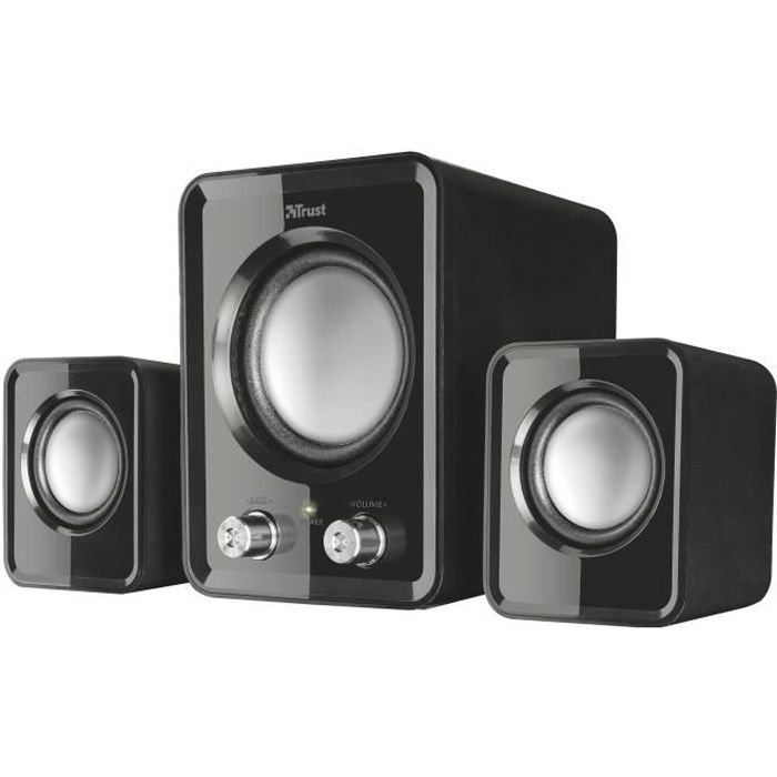 Trust Cronos Enceinte PC 2.0 pour Ordinateur Alimentation USB 12 Watt