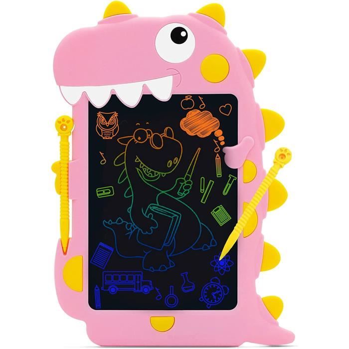 Tablette LCD Dessin 8.5 Pouces Pour Enfants - Ardoise Magique Effaçable, écran Protecteur Yeux, Verrouillage Dessin, Cadeau 3-8 Ans