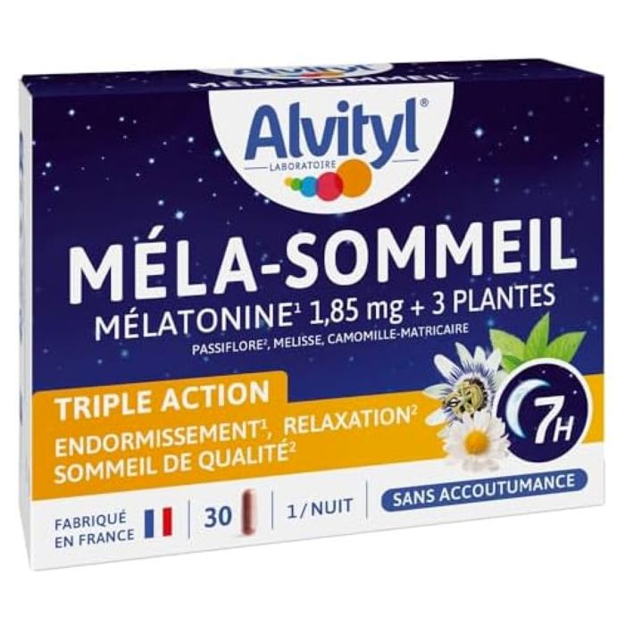 govital mela sommeil 30 comprimes urgo cdiscount sante mieux vivre