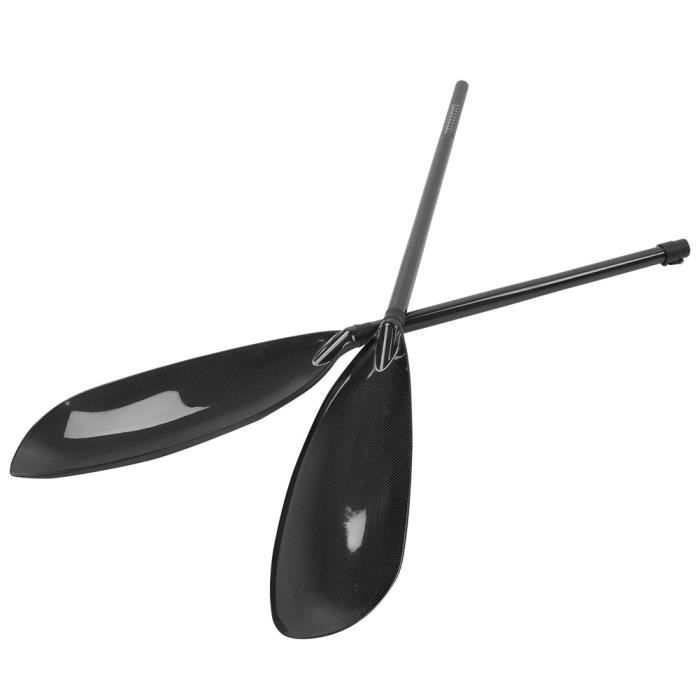 Paires De Pagaies De Kayak Double Extrémité Aluminium - 2 Pièces - Neuf Sous Blister