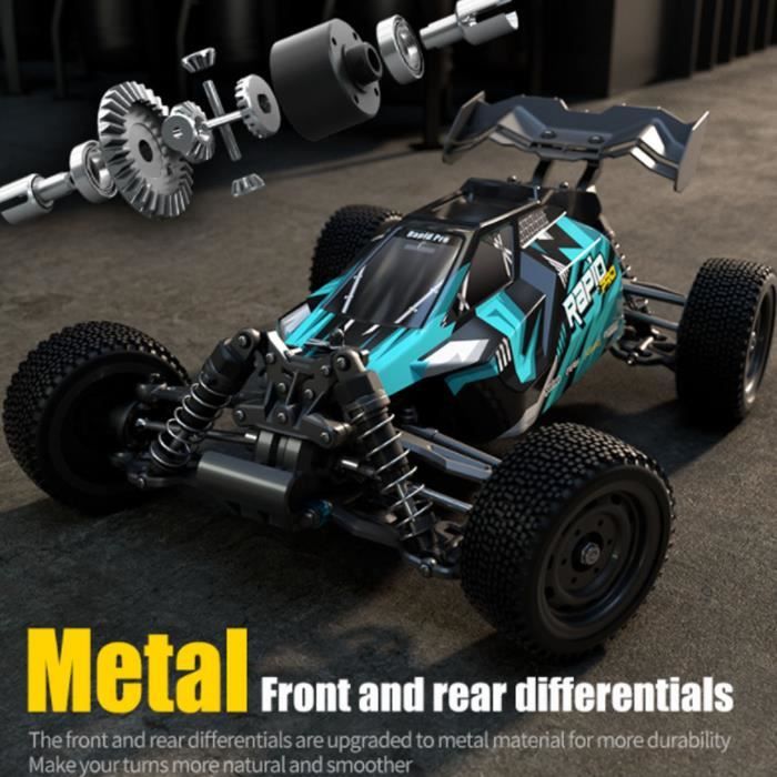 50KM Vert 1Batterie - Voiture Télécommandée Tout Terrain Super Sans