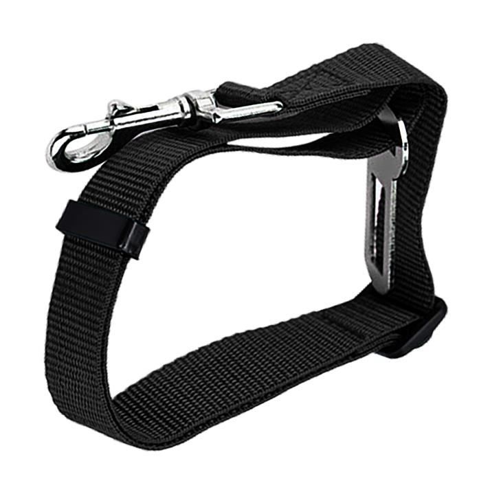 Comparer les prix de Ceinture de sécurité pour chien - Vvikizy - Réglable - Nylon - Noir - Sécurisée en voiture