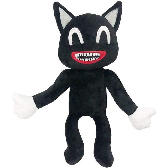 Peluche de chat noir Long coussin de câlin • Ma Peluche